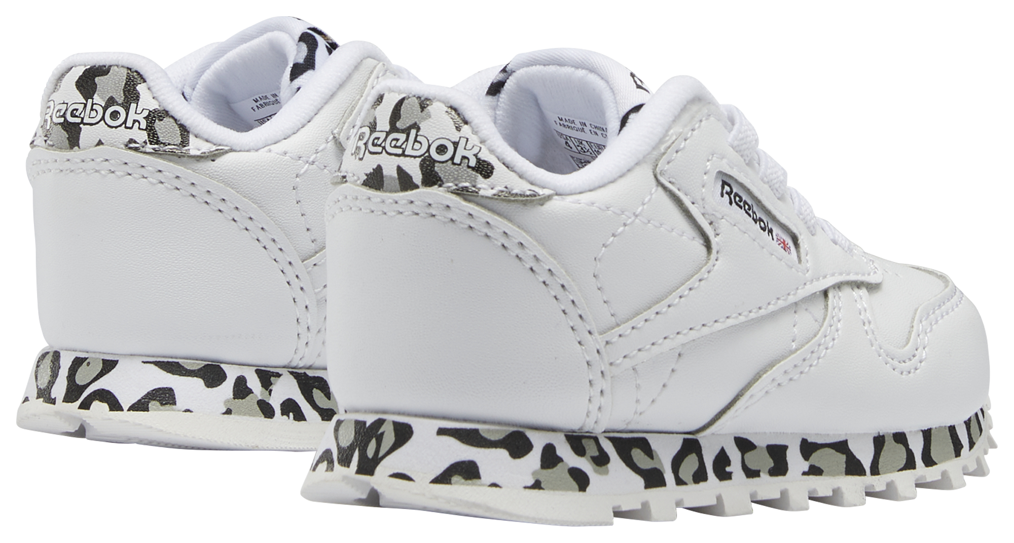 Leopard reebok hot sale classics