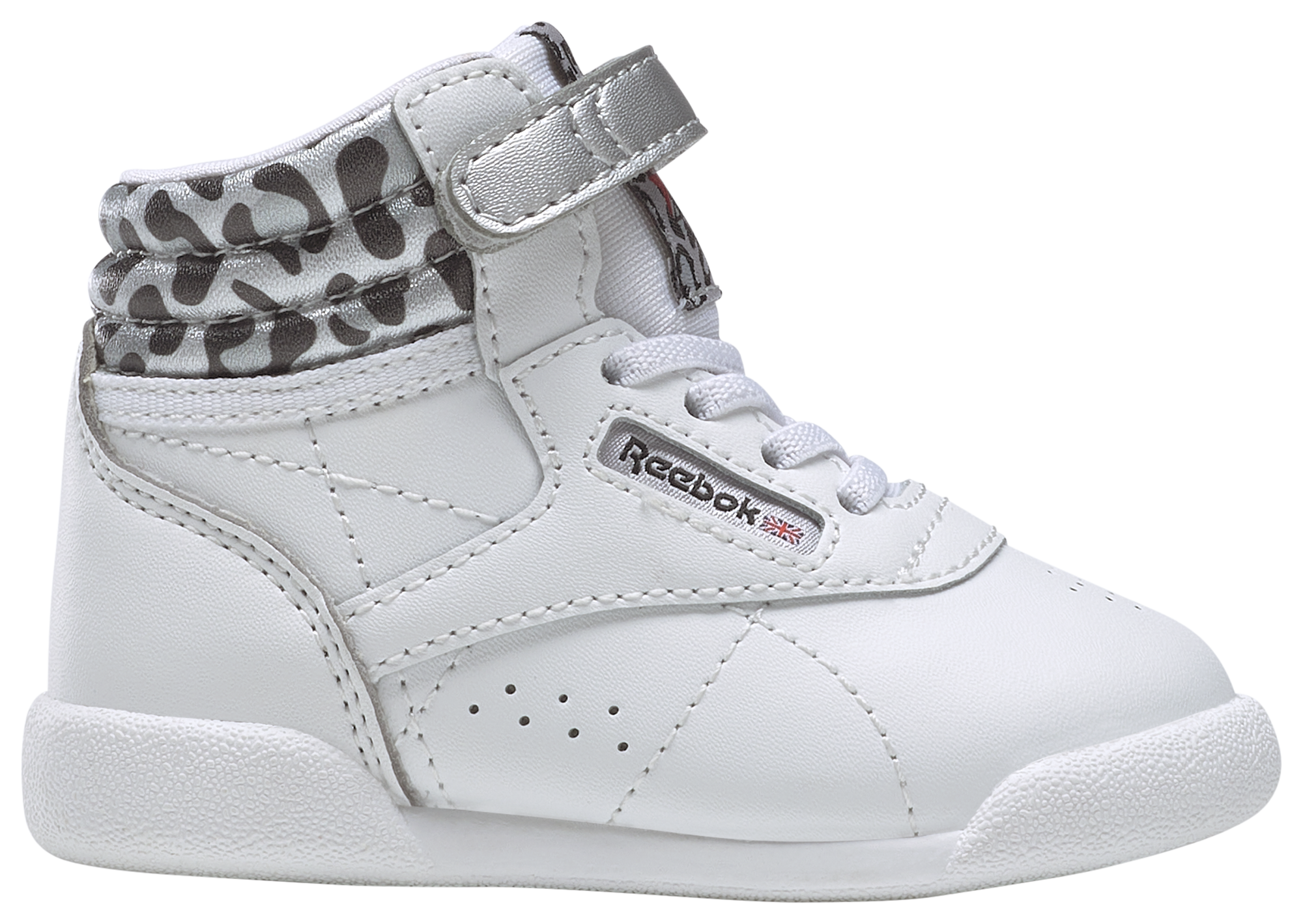 Instantáneamente Simetría Lima Reebok Freestyle HI Snow Leopard - Girls' Toddler | Green Tree Mall