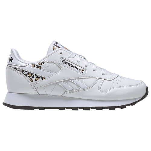 

Reebok Classic Leather - Girls' Grade School White/Black Size 7.0