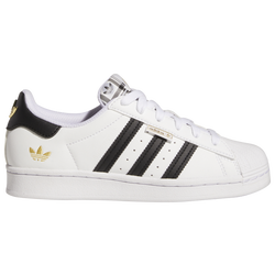 Boys' Grade School - adidas Originals Superstar - White/Black/Gold