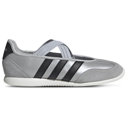 WOMENS - adidas Barreda Mary Jane - Core Black/Off White Silver Met