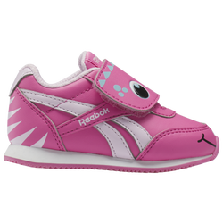 Girls' Toddler - Reebok Royal Classic Leather Jog 2 - True Pink/Pixel Pink/Digital Blue