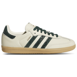 Women's - adidas Originals Samba OG - Collegiate Green/Cream White/Gold Metallic