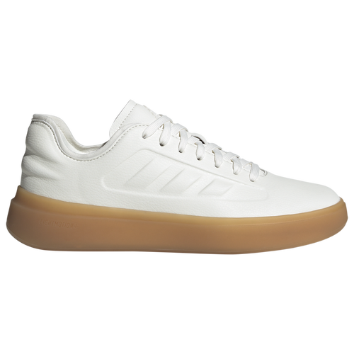 

adidas Womens adidas ZNTASY Tennis - Womens Shoes Cloud White/Cloud White/Gum Size 10.0