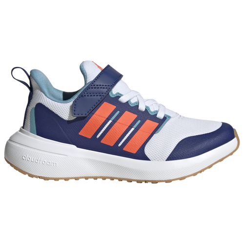 

adidas Boys adidas Fortarun Elastic Lace - Boys' Preschool Shoes Ftwr White/Solar Red/Victory Blue Size 03.0