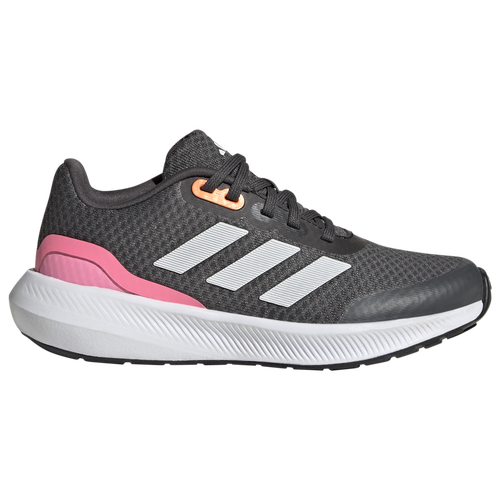 

adidas Girls adidas RunFalcon 3 - Girls' Preschool Shoes Grey/Crystal White/Beam Pink Size 10.5