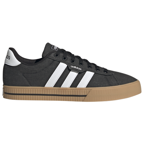 

adidas Mens adidas Daily 3.0 Lifestyle - Mens Skate Shoes Black/White/Gum Size 11.0