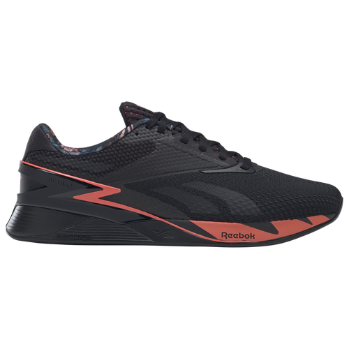 

Reebok Mens Reebok Nano X3 - Mens Training Shoes Core Black/Orange Flare/Pure Grey 3 Size 12.0