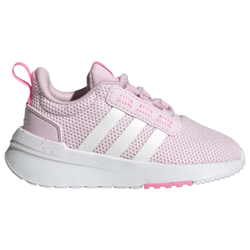 

adidas Girls adidas Racer TR21 - Girls' Toddler Shoes Clear Pink/Zero Metallic/Beam Pink Size 05.0