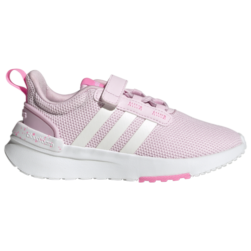 

adidas Girls adidas Racer TR21 - Girls' Preschool Running Shoes Clear Pink/Zero Metallic/Beam Pink Size 13.5