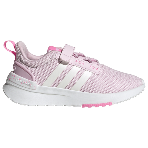 

adidas Girls adidas Racer TR21 - Girls' Preschool Running Shoes Clear Pink/Zero Metallic/Beam Pink Size 13.0