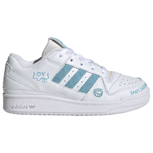 

adidas Originals Boys adidas Originals Forum Low x André Saraiva - Boys' Preschool Shoes Ftwr White/Ftwr White/Ftwr White Size 11.0