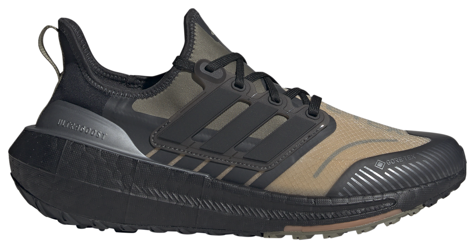 adidas Ultraboost Light GTX Gore-Tex Black Yellow Men Unisex Running HP6404