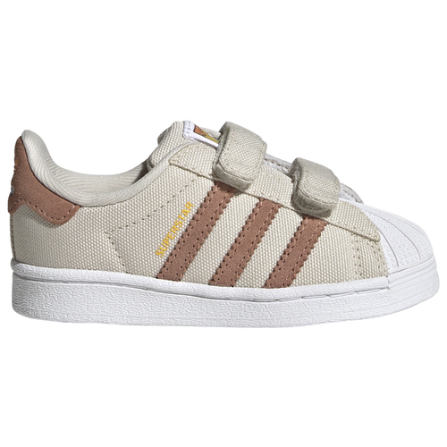

adidas Originals Boys adidas Originals Superstar - Boys' Toddler Shoes Alumina/Clay Strata/Almost Yellow Size 10.0