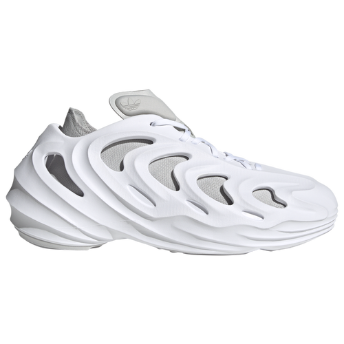 Adidas Originals Fom Quake Sneakers In Triple White In Grey/white