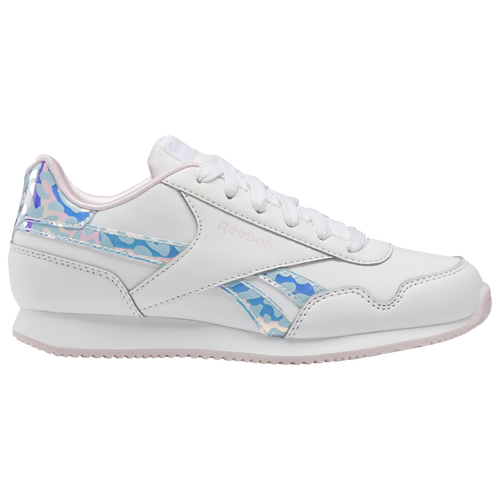 

Girls Reebok Reebok Royal Classic Leather Jog 3.0 - Girls' Grade School Running Shoe Ftwr White/Ftwr White/Pixel Pink Size 05.0