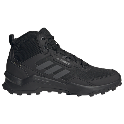 

adidas Mens adidas Terrex AX4 Mid GORE-TEX - Mens Shoes Carbon/Grey/Core Black Size 7.5