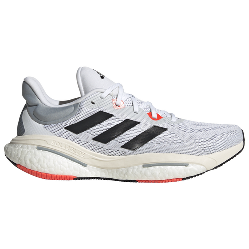 

adidas Mens adidas Solar Glide 6 - Mens Running Shoes White/Black/Solar Red Size 10.5