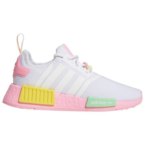 

adidas Originals Girls adidas Originals NMD_R1 - Girls' Grade School Shoes Pink/White Size 06.0