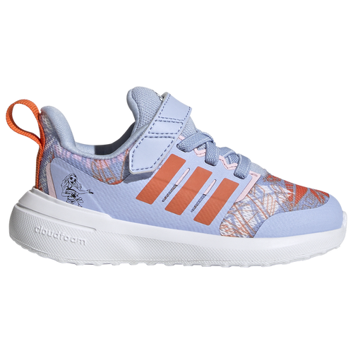 

adidas Girls adidas FortaRun 2.0 Moana CloudFoam Elastic Laced - Girls' Toddler Running Shoes Blue Dawn/Semi Impact Orange/Clear Pink Size 06.0