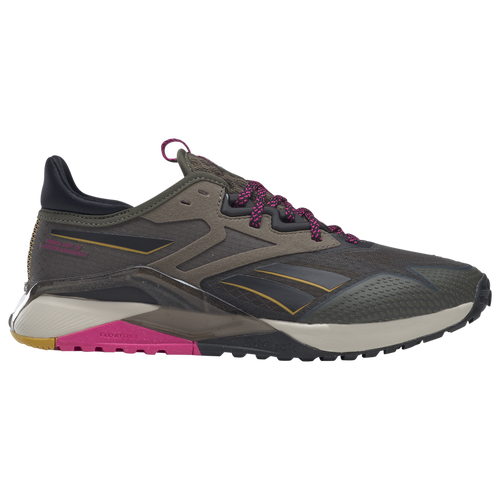 Shop Reebok Womens  Nano X2 Tr Adventure In Green/black/pink