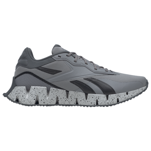 

Reebok Mens Reebok Zig Dynamica 4 - Mens Running Shoes Pure Grey/Pure Grey/Core Black Size 10.0