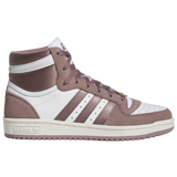 Brown/White - Ador W Top Ten Slk Snt-mv/wh