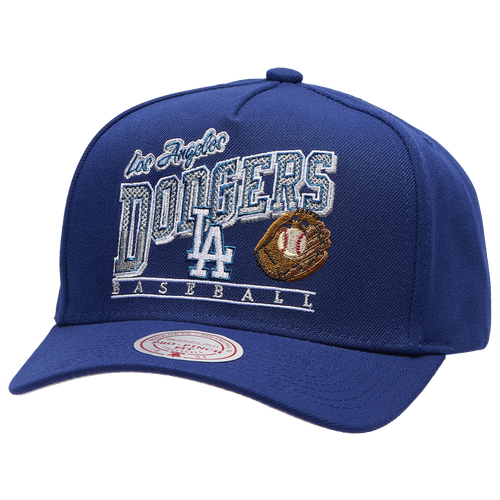 Mitchell & Ness Los Angeles Dodgers  Dodgers Baseline Pro Pinch Cap In Blue