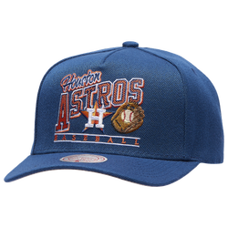 Adult - Mitchell & Ness Astros Baseline Pro Pinch Cap - Navy