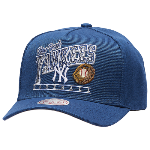 Mitchell & Ness New York Yankees  Yankees Baseline Pro Pinch Cap In Blue