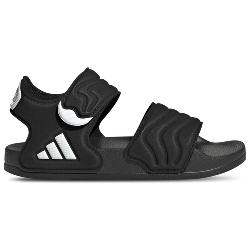 BOYS - adidas adilette 2 - Core Black/Ftwr White