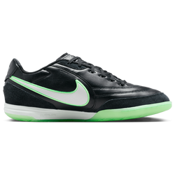 Men's - Nike Tiempo Street Gato - Black/Illusion Green/Black