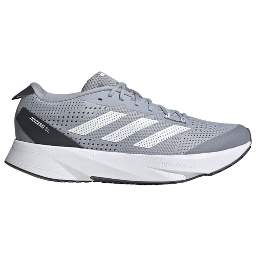 

adidas Mens adidas Adizero SL - Mens Running Shoes Ftwr White/Carbon/Halo Silver Size 9.5