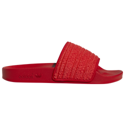 Women's - adidas Adilette Slide - Red/Red
