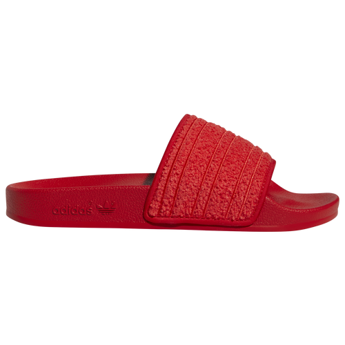 

adidas Originals adidas Originals Adilette Slides - Womens Red/Red Size 9.0