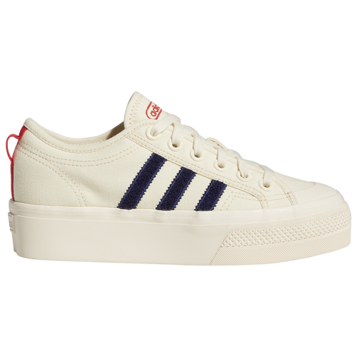 

adidas Originals Womens adidas Originals Nizza Platform - Womens Basketball Shoes White/Black Size 10.0