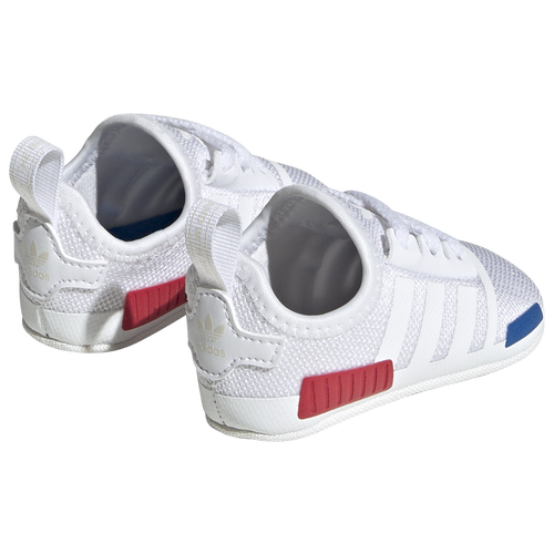 Adidas Originals Kids Nmd Boys Infant Shoes Red White Size 03.0