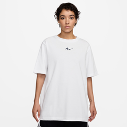 Women's - Nike Aja Signature Short Sleeve T-Shirt - White/Pink