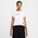 Nike Club Moto Short Sleeve T-Shirt - Women's Orange/White