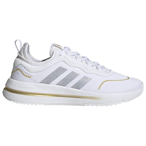 

adidas Womens adidas Fukasa Run - Womens Running Shoes Gold/Cloud White/Cloud White Size 10.0