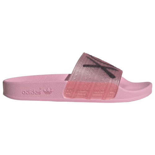 

Girls adidas adidas Adilette Slides - Girls' Grade School Shoe Semi Pink Glow/Core Black/Semi Pink Glow Size 03.0