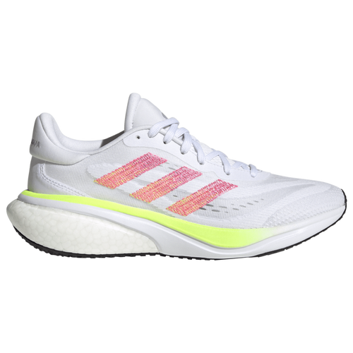 

adidas Womens adidas Supernova 3 - Womens Running Shoes White/Lucid Pink/Wonder Blue Size 8.0