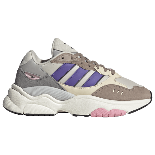 

adidas Originals Girls adidas Originals Retropy F90 - Girls' Grade School Running Shoes Grey/Purple/Multi Size 04.5