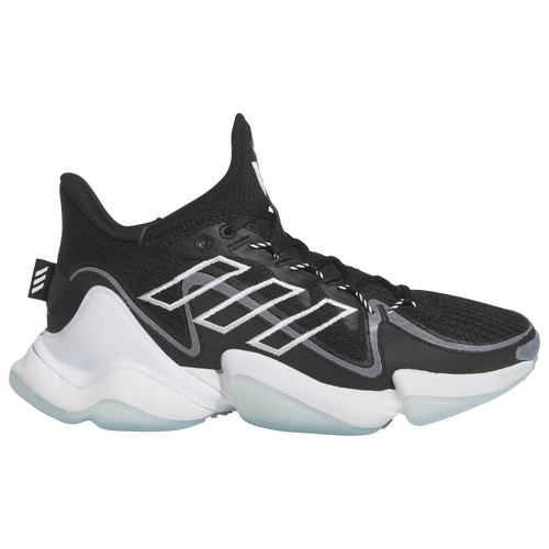 

adidas Boys adidas Mahomes 1 Impact FLX - Boys' Grade School Running Shoes Black/White Size 03.5