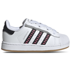 Boys' Toddler - adidas Originals Superstar II Comfort Closure - Lucid Pink/Core Black/Ftwr White