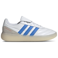 Men's - adidas Barreda Mundial - Core White/Lucid Ray Blue/Ftwr White