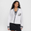 Nike NSW Phoenix Fleece Heritage Cardigan - Women's Grey/Navy