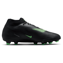 Men's - Nike Phantom 6 High Academy FG/MG - Black/Illusion Green/Black
