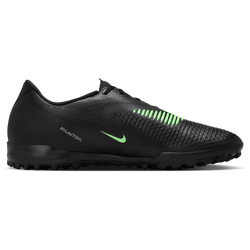 Men's - Nike Phantom 6 Low Acad TF - Black/Black/Illusion Green
