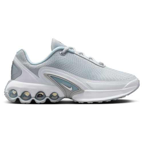 

Girls Nike Nike Air Max DN - Girls' Grade School Shoe Silver/Grey/Blue Size 04.5